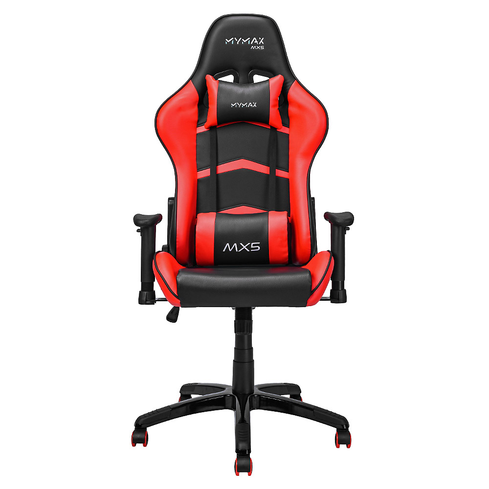 Cadeira Gamer MX5 Giratoria Preto/Vermelho MYMAX